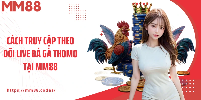 Cách truy cập theo dõi live đá gà thomo tại MM88